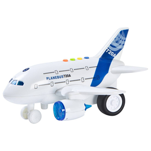 هواپیما اسباب بازی موزیکال مدل 1:160 Aviation Aircraft WY720A_اسباب بازی